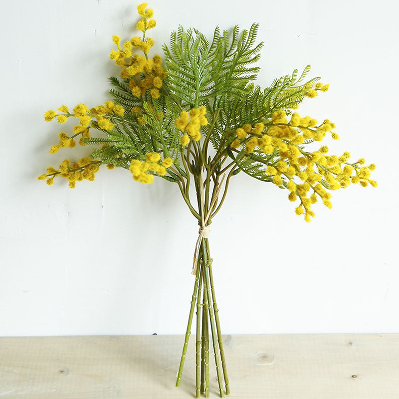 Whispers of Nature: Everlasting Acacia Elegance, everlasting blooms, timeless bouquet