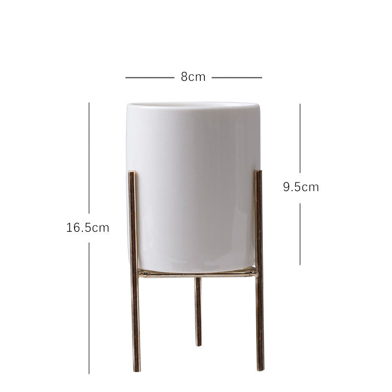 Stylish ceramic pot