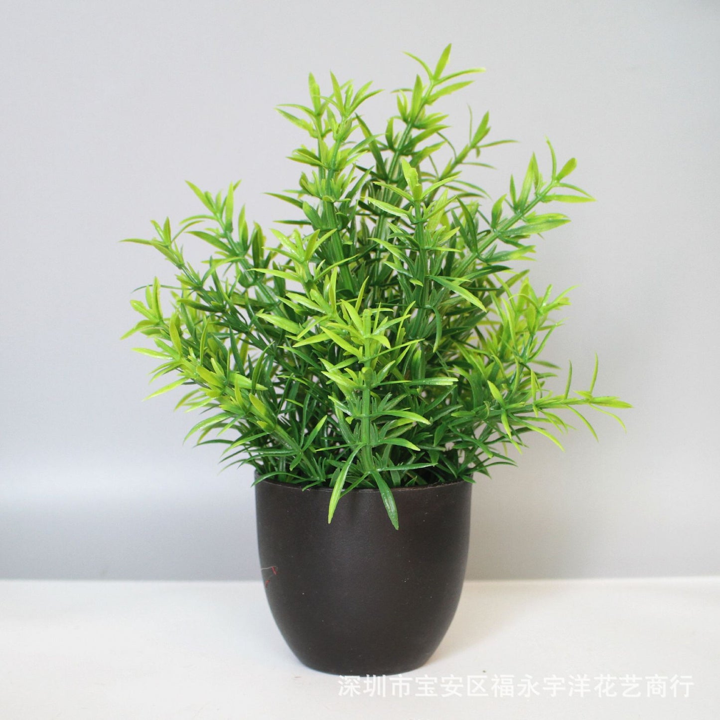 Faux bonsai, Simulated Indoor and Outdoor Decoration Plastic Bonsai Eucalyptus Small Pot Plant