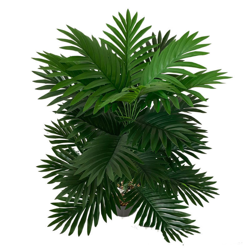 Lush faux Plant, Loose Tail Sunflower, potted faux plant, simulated plant