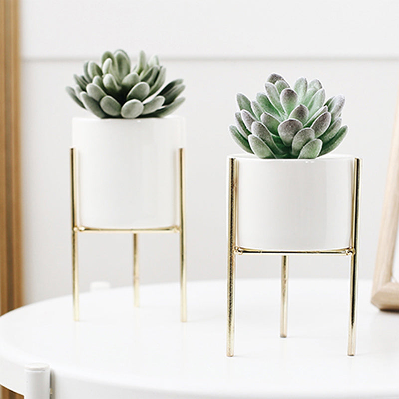 Stylish ceramic pot