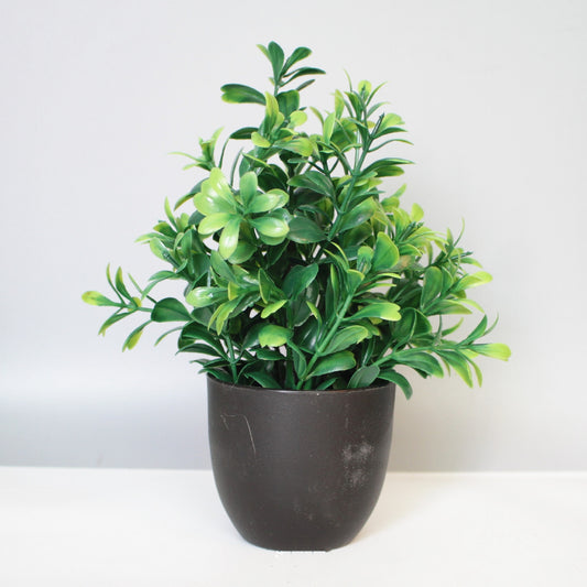 Faux bonsai,  Simulated Indoor and Outdoor Decoration Plastic Bonsai Eucalyptus Small Pot Plant